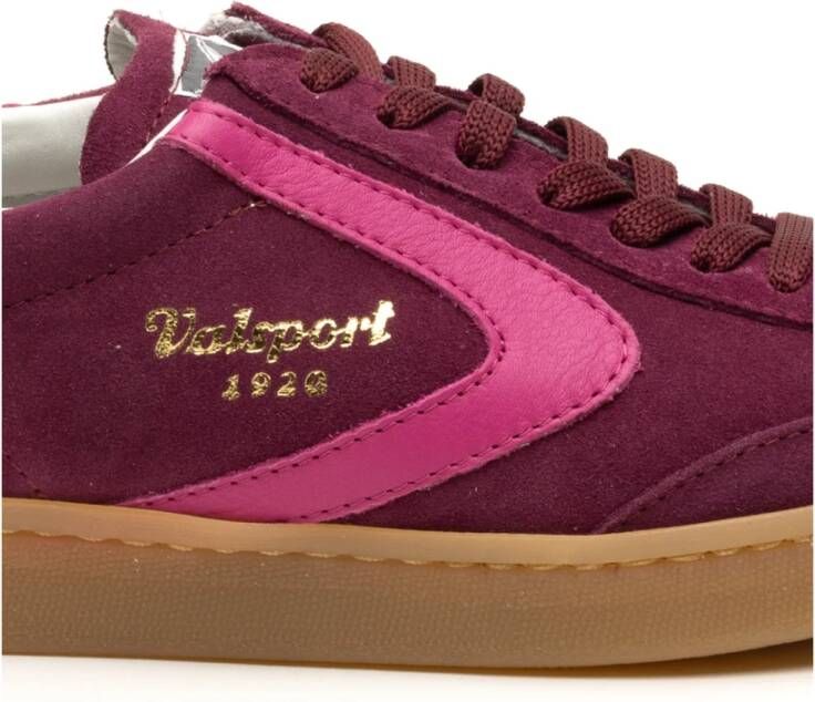 Valsport 1920 Fuchsia Sneakers voor Vrouwen Olimpia Suede Pink Dames