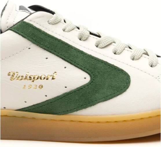 Valsport 1920 Klassieke Tournament Leren Sneakers voor Mannen White Heren