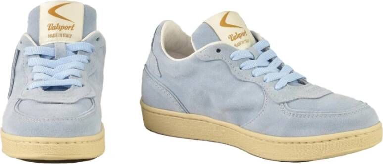 Valsport 1920 Leren sneakers met rubberen zool Blue Dames