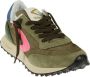 Valsport 1920 Vintage Suede Nylon Sneakers Green Heren - Thumbnail 3