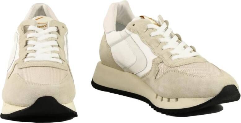 Valsport 1920 Sneakers met polyester en leer Beige Heren