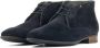 Floris van Floris van Bommel Boots Heren Schoenen Suède SBM-50022 Blauw - Thumbnail 2