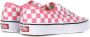 Vans Authentieke Geruite Roze Sneaker Pink Dames - Thumbnail 7