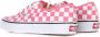 Vans Authentieke Geruite Roze Sneaker Pink Dames - Thumbnail 9