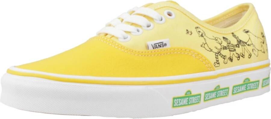 Vans Authentieke Sesamstraat Sneakers Yellow Dames