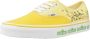 Vans Authentieke Sesamstraat Sneakers Yellow Dames - Thumbnail 2