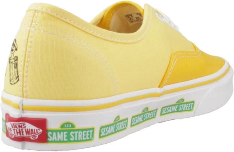 Vans Authentieke Sesamstraat Sneakers Yellow Dames