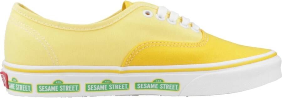 Vans Authentieke Sesamstraat Sneakers Yellow Dames