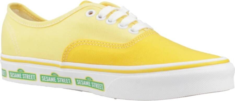 Vans Authentieke Sesamstraat Sneakers Yellow Dames