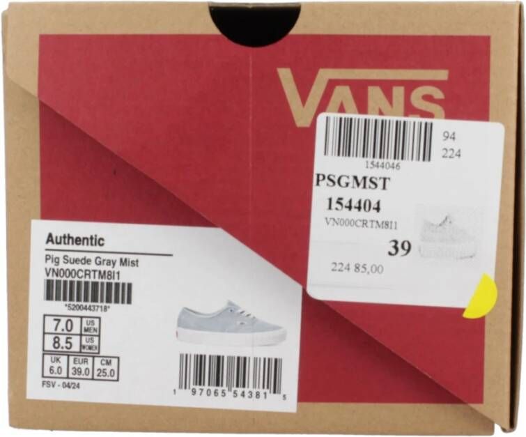 Vans Authentieke Sneakers Green Dames