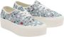 Vans Authentieke Stackform Blauw Multi-Kleur Sneakers Multicolor Dames - Thumbnail 4