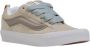 Vans Beige Leren Sneakers met Rubberen Zool Beige Dames - Thumbnail 2