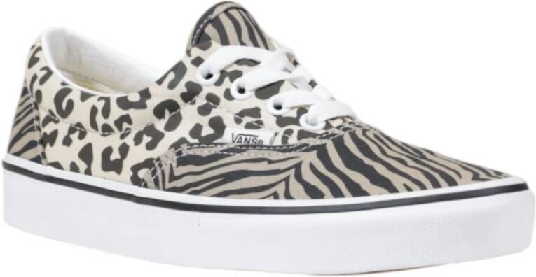 Vans Beige Textiel Rubberen Zool Schoenen Multicolor Dames