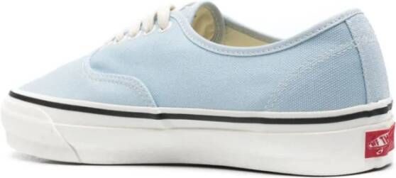 Vans Blauwe Canvas Sneakers met Streepdetail Blue Heren