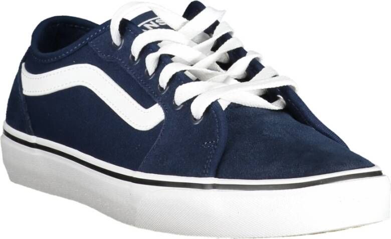 Vans Blauwe Heren Sportschoenen met Contrastdetails Blue Heren