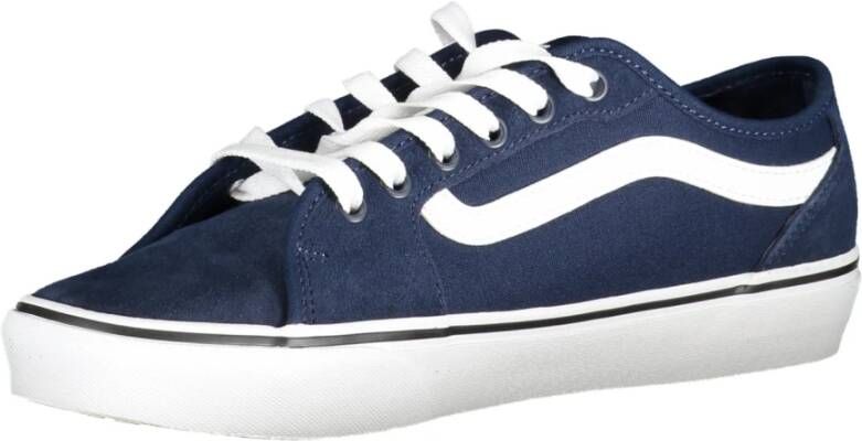 Vans Blauwe Heren Sportschoenen met Contrastdetails Blue Heren