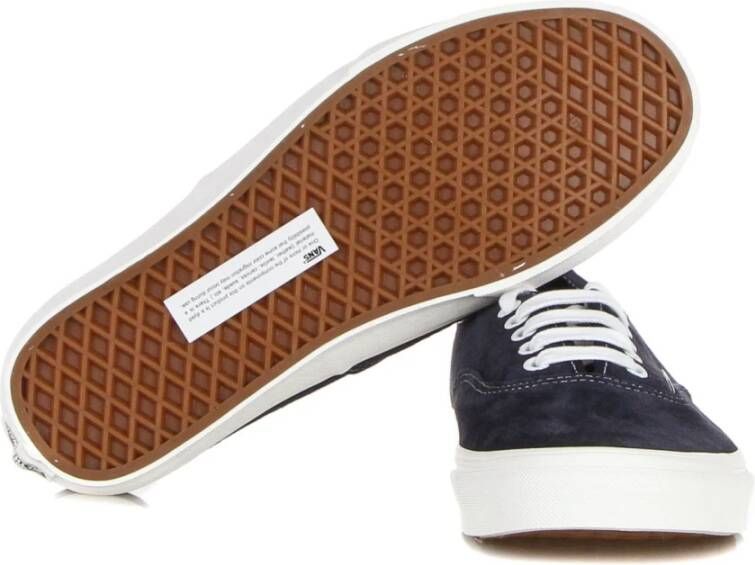 Vans Blauwe lage sneaker met metalen oogjes Blue Heren