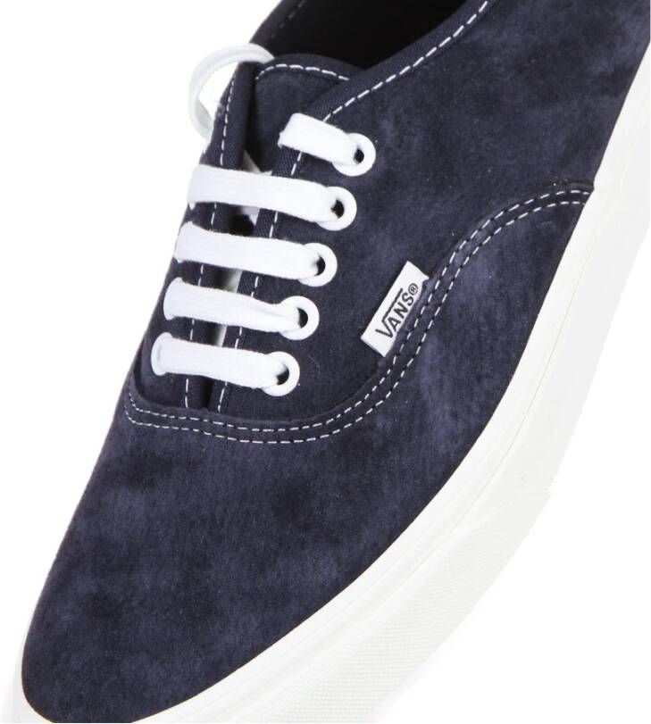 Vans Blauwe lage sneaker met metalen oogjes Blue Heren