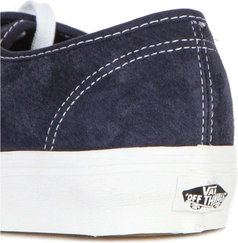 Vans Blauwe lage sneaker met metalen oogjes Blue Heren