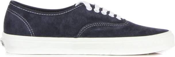 Vans Blauwe lage sneaker met metalen oogjes Blue Heren