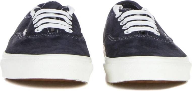 Vans Blauwe lage sneaker met metalen oogjes Blue Heren