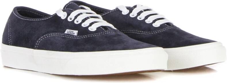 Vans Blauwe lage sneaker met metalen oogjes Blue Heren