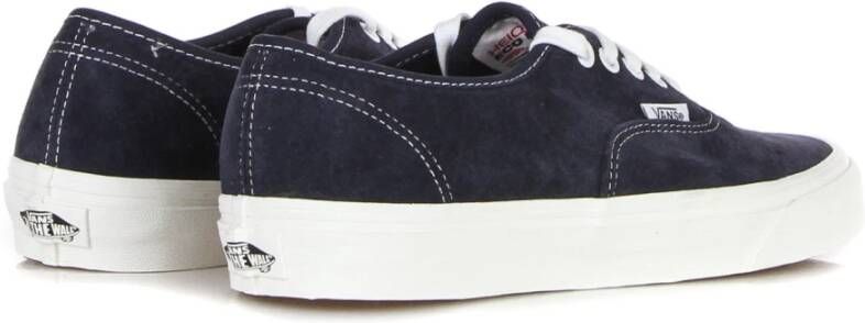 Vans Blauwe lage sneaker met metalen oogjes Blue Heren