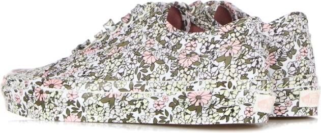 Vans Bloemen lage sneaker met veters Multicolor Dames