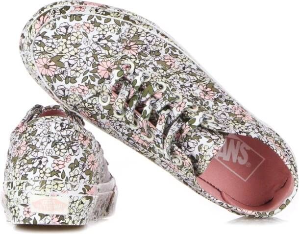 Vans Bloemen lage sneaker met veters Multicolor Dames