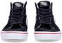 Vans Bolt High-Top Sneaker Zwart Rood Black Heren - Thumbnail 4