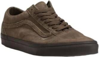 Vans Bruine Suede Sneakers Collectie Brown Heren