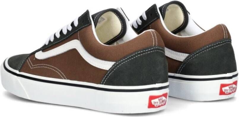 Vans Canvas & Suede Pop Brown Sneakers Brown Heren