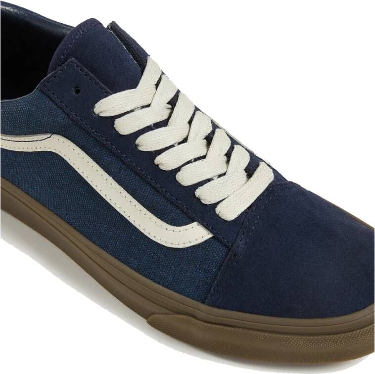 Vans Canvas Navy Colour Theory Sneakers Blue Heren