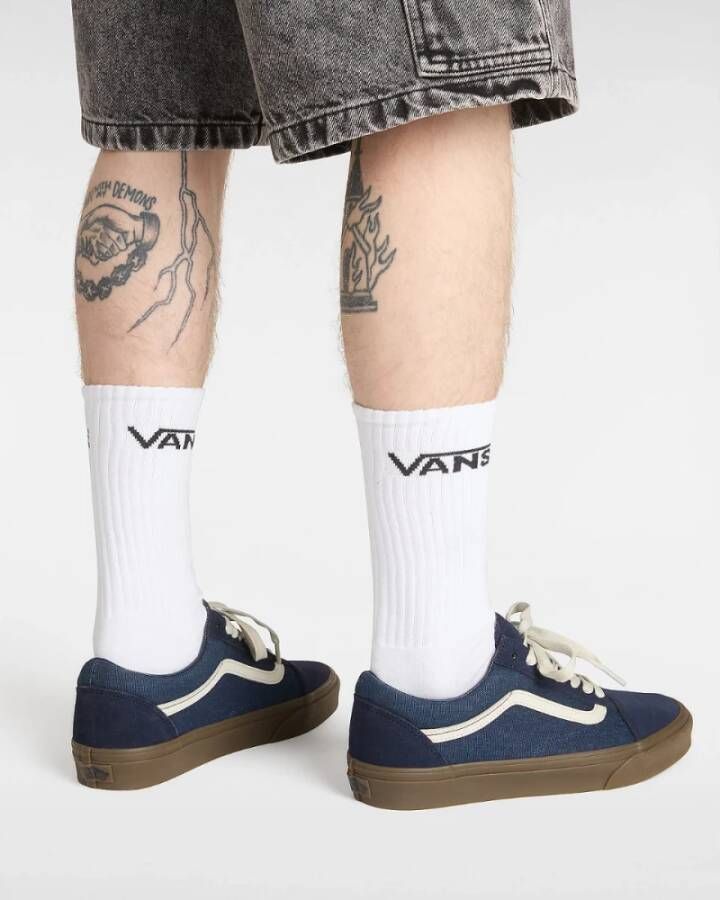 Vans Canvas Navy Colour Theory Sneakers Blue Heren