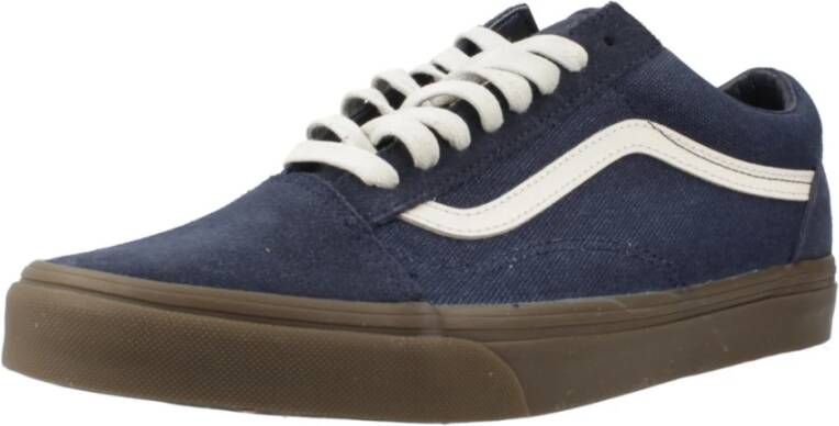 Vans Canvas Old Skool Sneakers Blue Heren