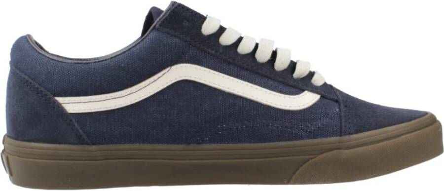 Vans Canvas Old Skool Sneakers Blue Heren