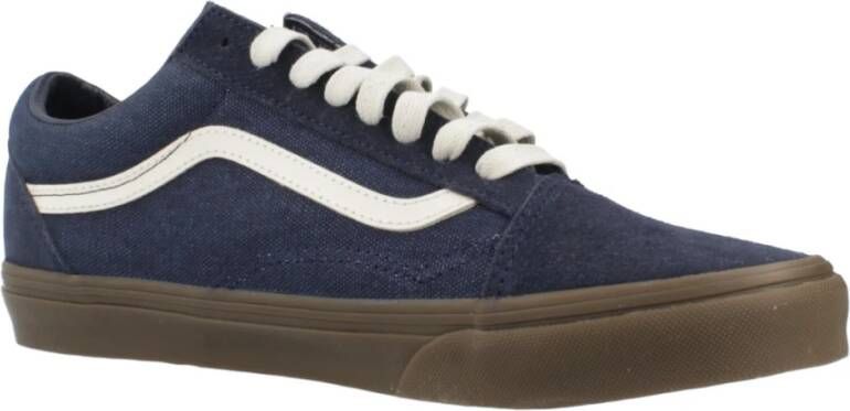 Vans Canvas Old Skool Sneakers Blue Heren