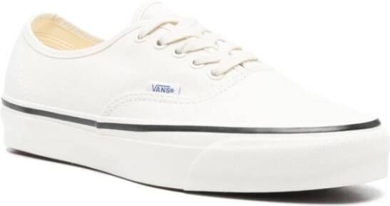 Vans Canvas Veterschoenen Ivoor Wit Beige Heren