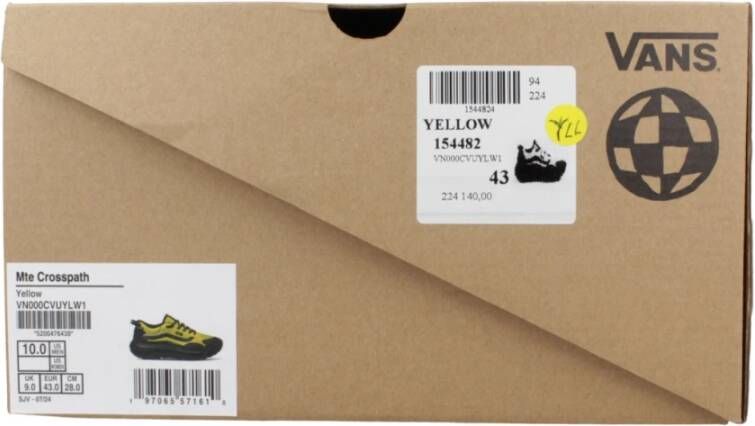 Vans Crosspath Sneakers Yellow Heren