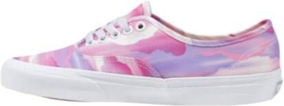 Vans Dames Leren Sneakers Herfst Winter Collectie Pink Dames