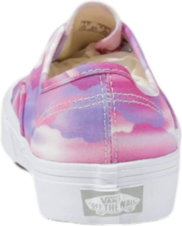 Vans Dames Leren Sneakers Herfst Winter Collectie Pink Dames