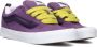 Vans Paarse Leren Sneakers met Rubberen Zool Purple - Thumbnail 4