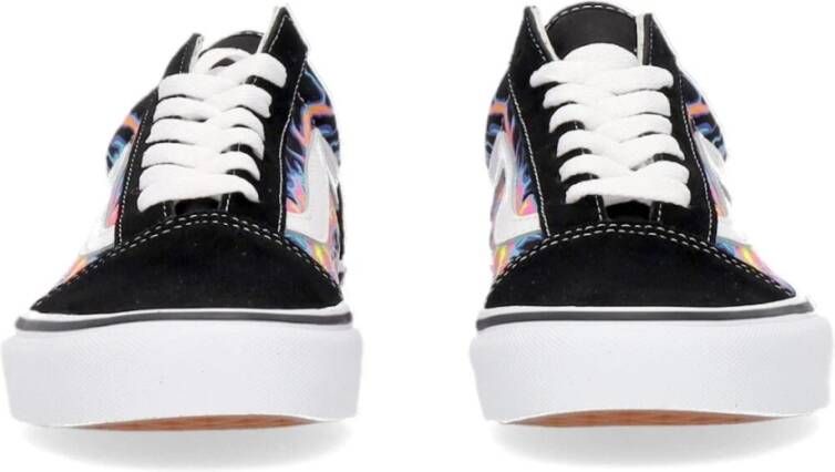 Vans Flame Lage Sneaker Zwart Wit Multicolor Heren