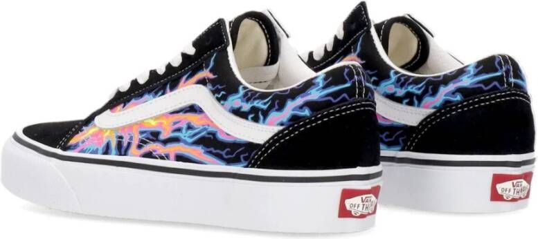 Vans Flame Lage Sneaker Zwart Wit Multicolor Heren