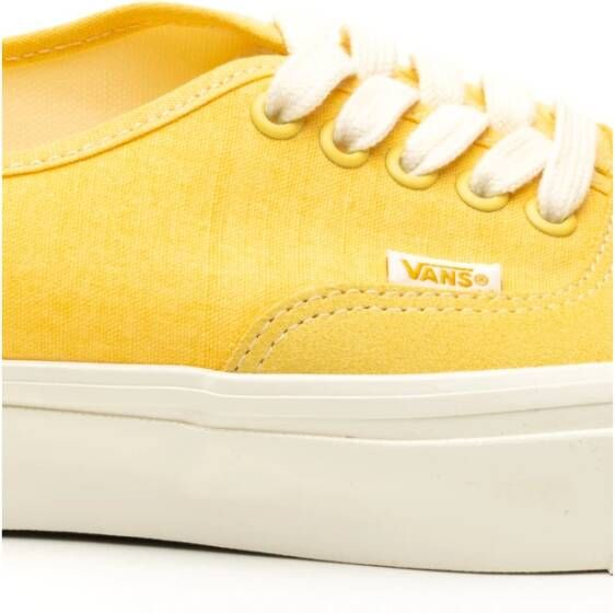 Vans Gele Sneakers Authentieke Heruitgave Zout Yellow Heren