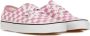 Vans Geruite Orchidee Lage Sneakers Pink Dames - Thumbnail 7