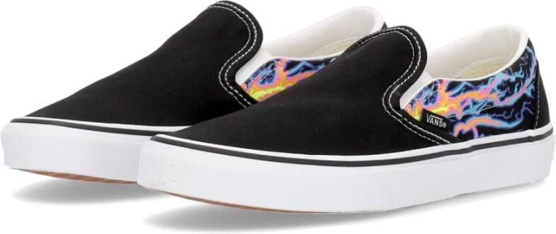 Vans Glow Flames Lage Slip-on Sneaker Black Heren