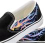 Vans Glow Flames Lage Slip-on Sneaker Black Heren - Thumbnail 8