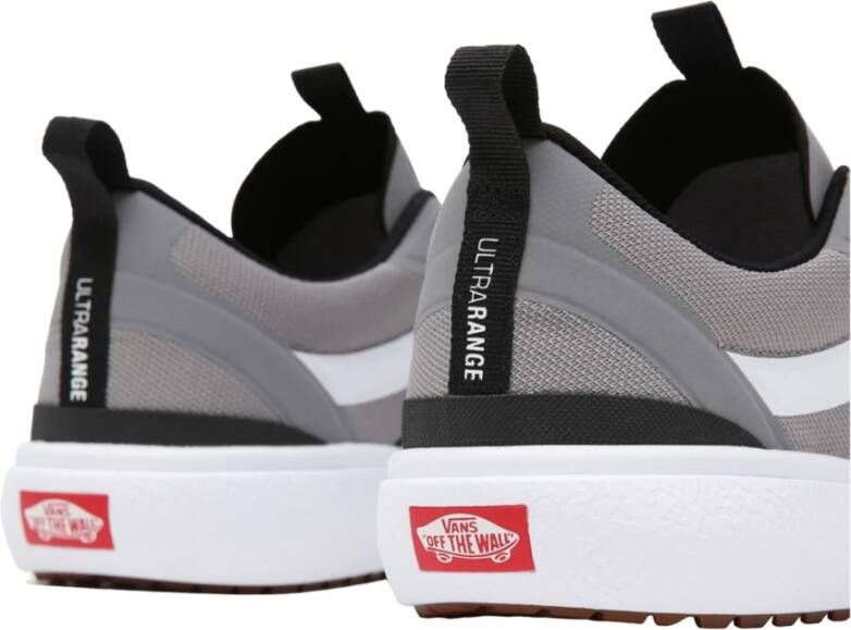 Vans Grijze Casual Sneakers met Rubberen Zool Gray Heren