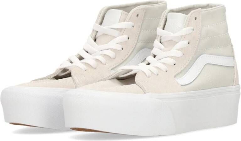 Vans Grijze High-Top Veterschoen Gray Dames